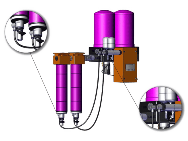 Tsunami Compressed Air Solutions | Regenerative Desiccant Air Dryer